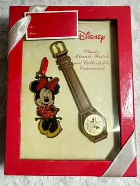 Vintage Disney Minnie Mouse Watch Set